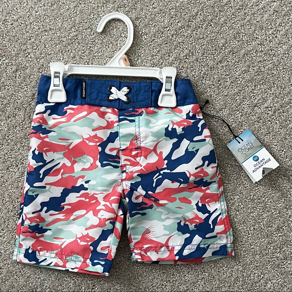 Ocean Coast Swim Trunks